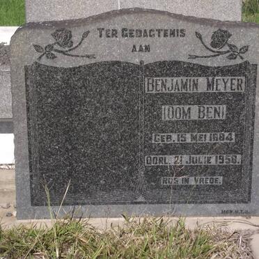 MEYER Benjamin 1884-1958