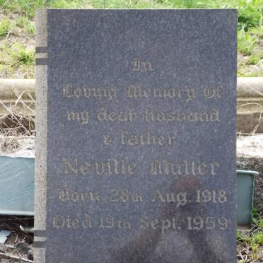 MULLER Neville 1918-1959