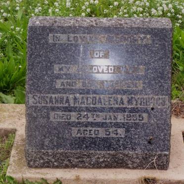 MYBURGH Susanna Magdalena -1955