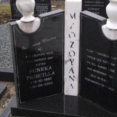 MZOZOYANA Funeka Priscilla 1960-2004