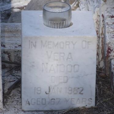 NAIDOO Rangasamy -1943 :: NAIDOO Vera -1982