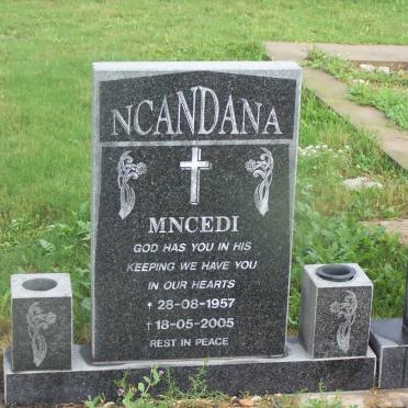 NCANDANA Mncedi 1957-2005