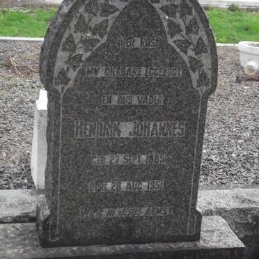 NEL Hendrik Johannes 1889-1951