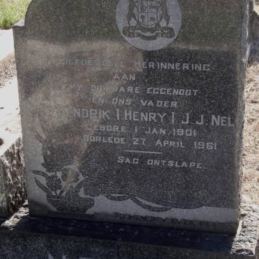 NEL Hendrik J.J. 1901-1961