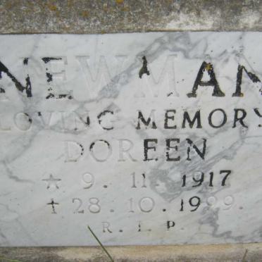NEWMAN Doreen 1917-1999
