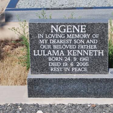 NGENE Lulama Kenneth 1961-2005