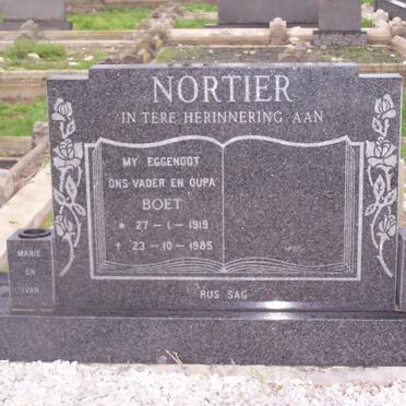 NORTIER Boet 1919-1985
