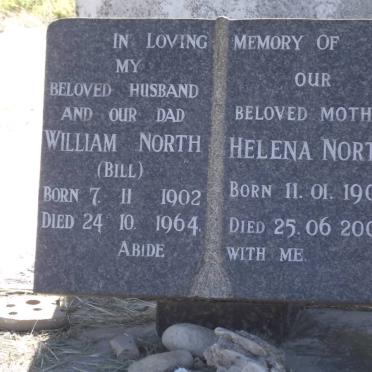 NORTH William 1902-1964 &amp; Helena 1909-2002