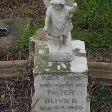 OLIVIER Pieter 1945-1953