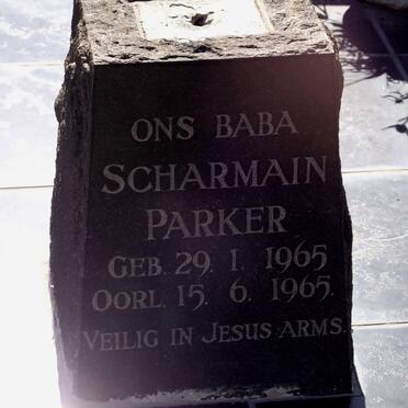 PARKER Scharmain 1965-1965