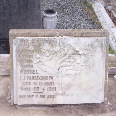 PANSEGROUW Wessel J.J. 1891-1951