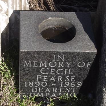 PEARSE Cecil 1890-1969