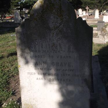 PEEL Sophia -1889 :: GRAVE Ann -1887