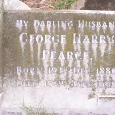PEARCE George Harry 1886-1938