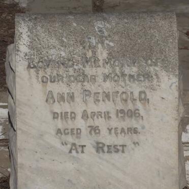 PENFOLD Ann -1906