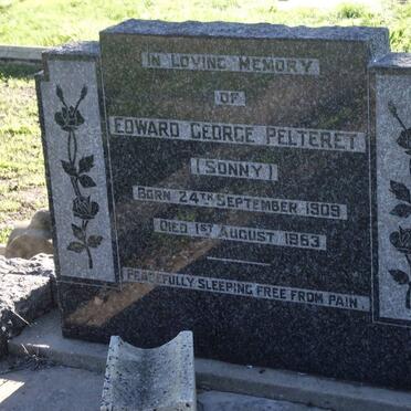 PELTERET Edward George 1909-1963