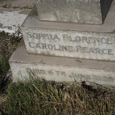 PEARCE Sophia Florence Caroline -1939