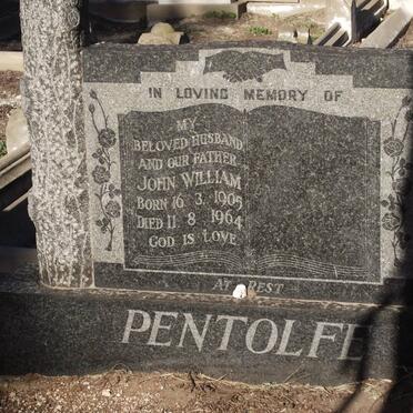 PENTOLFE John William 1905-1964