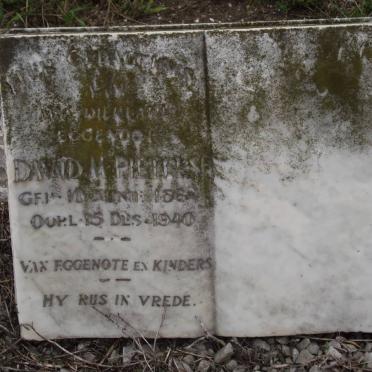 PIETERSE David M. 1864-1940