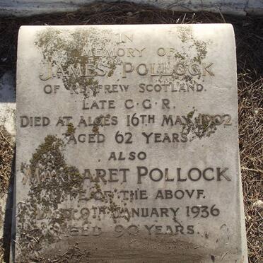 POLLOCK James -1902 &amp; Margaret -1936