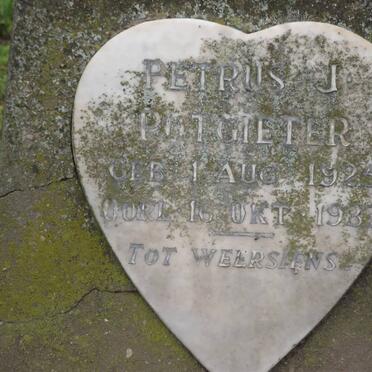 POTGIETER Petrus J. 1925-1933