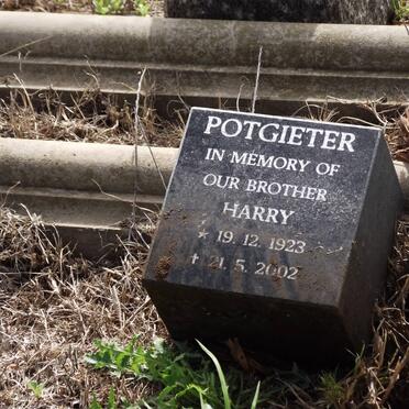 POTGIETER Harry 1923-2002