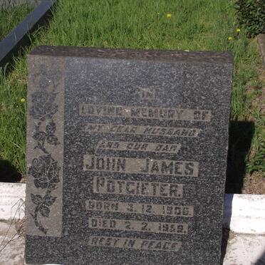 POTGIETER John James 1906-1959