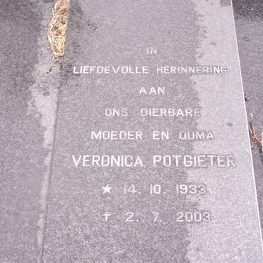POTGIETER Veronica 1933-2003