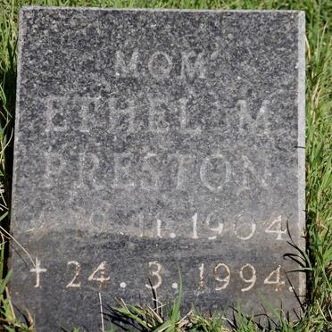 PRESTON Ethel M. 1904-1994