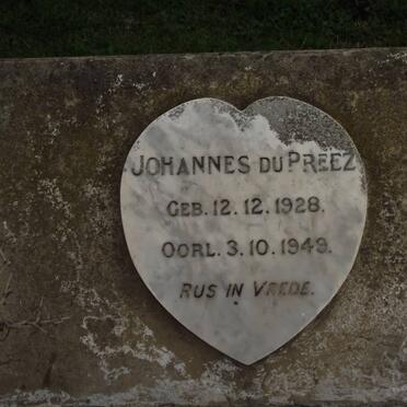 PREEZ Johannes, du 1928-1949