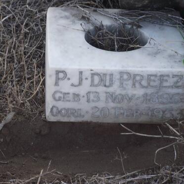 PREEZ P.J., du 1896-1953