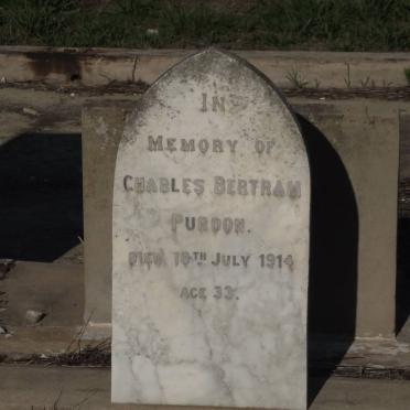PURDON Charles Bertram -1914
