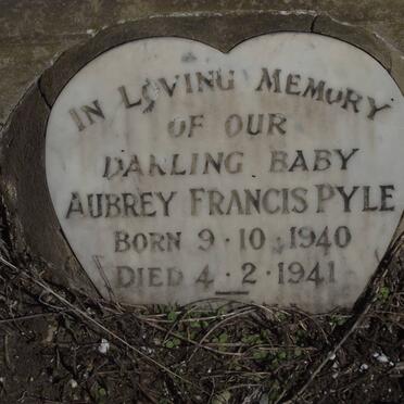 PYLE Aubrey Francis 1940-1941