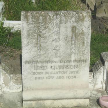 QUANSON Fred 1878-1938