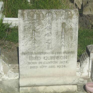 QUANSON Fred 1878-1938