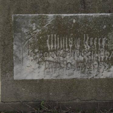 RAALL William 1867-1955