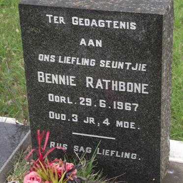 RATHBONE Bennie -1967