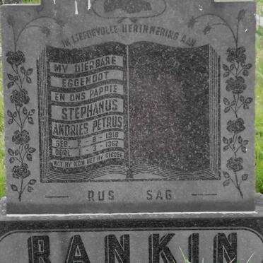 RANKIN Stephanus Andries Petrus 1918-1962