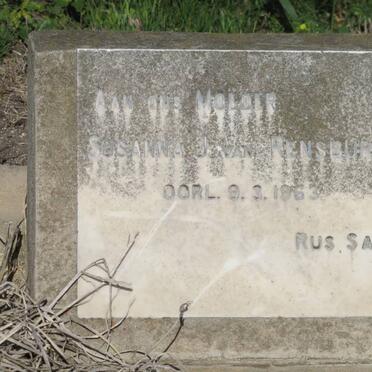 RENSBURG Susanna J., van -1963