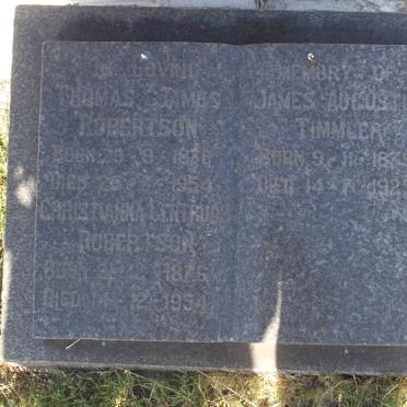 ROBERTSON :: TIMMLER