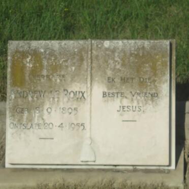 ROUX Andrew, le 1895-1955