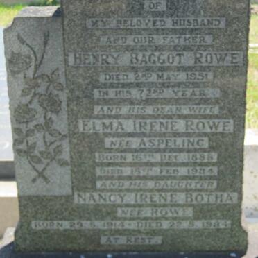 ROWE :: ASPELING :: BOTHA