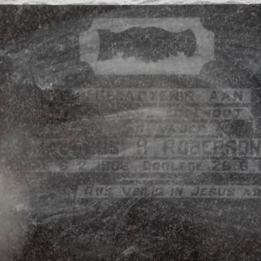 ROBERSON Johannes A. 1906-1944