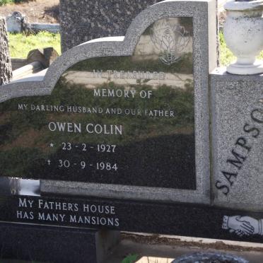 SAMPSON Owen Colin 1927-1984