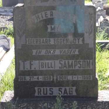 SAMPSON T.F. 1898-1960