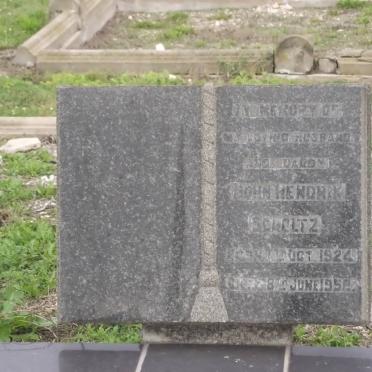 SCHOLTZ John Hendrik 1924-1958