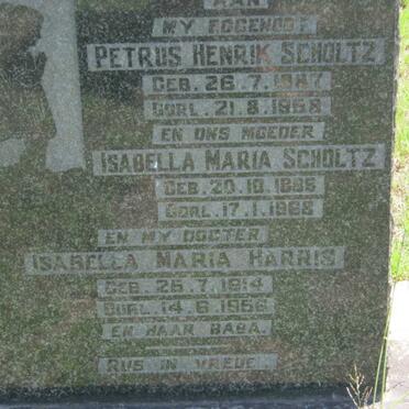 SCHOLTZ :: HARRIS
