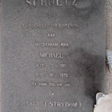 SCHOLTZ Michael 1911-1976 &amp; Lily STRYDOM 1914-1990