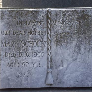SCHOLTZ Mary -1966