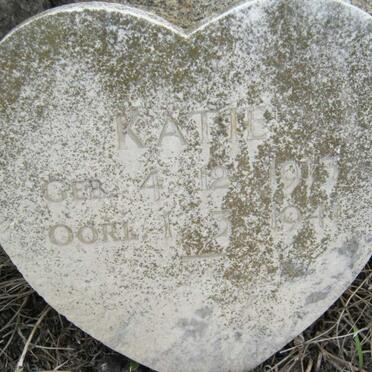 SCHOEMAN Katie 1915-1941 